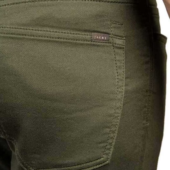 JACHS Traveler Stretch Dark Green Straight Leg Pants Size: 38 x 34 NWT - Picture 2 of 2